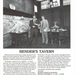 La Place Magazine Bender's Tavern Feature Article